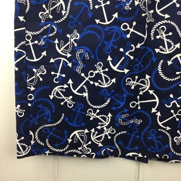 Banana Republic Blue Port Anchor Pencil Skirt - 6 - Picture 4 of 9